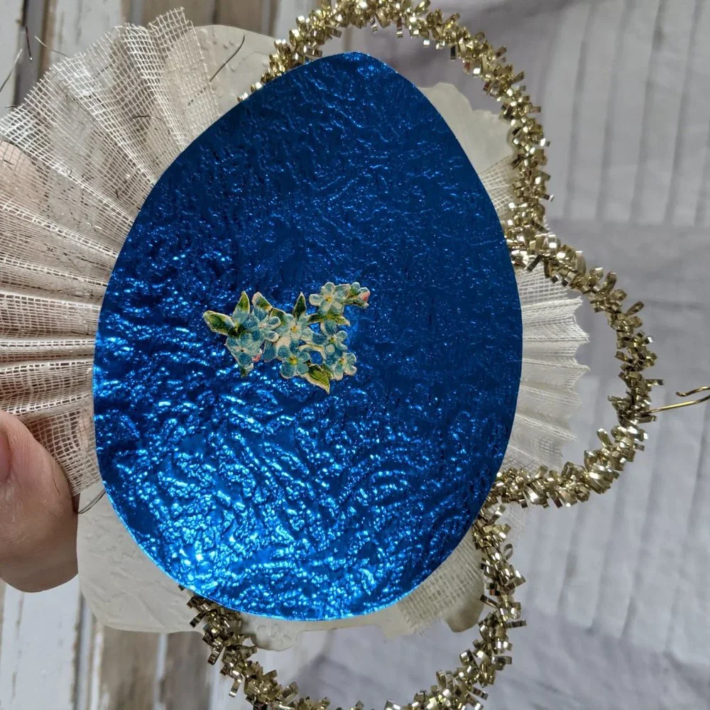 BlumChen Chick‎ Easter ornament cup filigree Xmas t